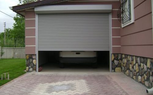 Automatic Aluminum Garage Door